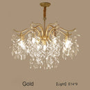 GobekUsa Crystal LED Chandelier: Luxury Indoor Lighting for Home, Kitchen, Living Room