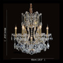 GobekUsa Crystal Candle Chandelier: Elegant LED Pendant Lamps for Home, Hotel, Villa Hall