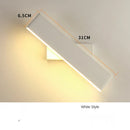 GobekUsa 360 Degree Rotate Wall Lamp for Bedroom Hotel Bedside Sconce Reading Light