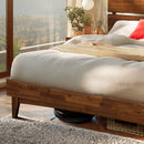 Aurora Solid Wood Bed Frame