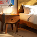 Sofia Solid Wood Nightstand by Megsu