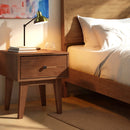 Sofia Solid Wood Nightstand by Megsu