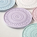 GobekUsa Diatomite Round Coasters: Absorbent, Colourful, Fashionable Drink Mats
