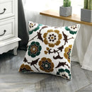 GobekUsa Ethnic Style Canvas Embroidery Pillow Cover 45x45cm