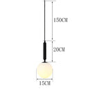 GobekUsa LED Pendant Lights Modern Hanging Lamp for Dining Room and Bar