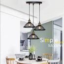 GobekUsa Black Iron Net-Cage Pendant Light Fixture for Kitchen, Bedroom, Living Room, Restaurant