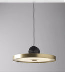 GobekUsa Golden LED Pendant Light for Dining Room, Living Room, Bedroom, and More