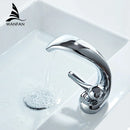 GobekUsa Gold Basin Faucet: Modern Brass Single Handle Mixer Tap for Bathroom