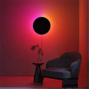 GobekUsa LED RGB Round Wall Lights: Acrylic Touch Sensitive, Remote Controlled Bedroom Indoor Decor