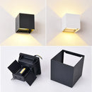 GobekUsa LED Motion Sensor Wall Lamp IP65 Waterproof 9W 12W 20W Indoor Outdoor Sconce