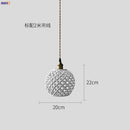 GobekUsa Ceramic LED Pendant Lights: Japanese Style, Copper Nordic Modern Design