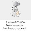 GobekUsa LED Adjustable Angle Spotlight Ceiling Lights for Background Wall and Aisle
