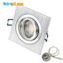 GobekUsa Adjustable LED Ceiling Downlight Frame with GU10/MR16 Holder for Spot Lighting