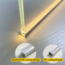 GobekUsa LED Cabinet Bar Lamp for 8mm Glass Panel Bookshelf Strip Light