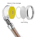 GobekUsa Aroma Shower Head: Vitamin Lemon Lavender Rose Scent High Pressure Water Filtration