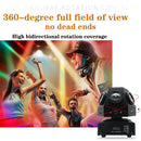 GobekUsa 60W Moving Head Strobe Beam Laser Light Projector DJ Disco Lights