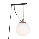 GobekUsa Glass Ball Pendant Light for Bedroom Bar Cafe Decor - Multi-Light Post-Modern Glass Lighting