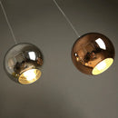 GobekUsa Glass Bubble Ball LED Pendant Lights for Living Room, Kitchen, and Dining Room