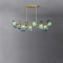 GobekUsa G9 LED Copper Pendant Light for Foyer & Dining Room