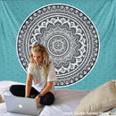GobekUsa Bohemian Mandala Wall Hanging Tapestry for Home Decor and Yoga