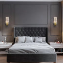 GobekUsa Crystal Wall Light: Modern Minimalist American Art Bedside Study Designer Wall Lamp