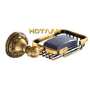GobekUsa Antique Brass Bathroom Soap Basket Wall Mount Soap Dish Holder.