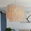 GobekUsa Bohemia Cotton Rope Chandelier: Modern Pendant Lamp for Dining Room, Living Room, Balcony