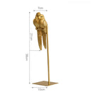 GobekUsa Lucky Parrot Resin Ornament - Modern Nordic Home Decor Gift