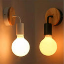 GobekUsa Iron Art Wall Light: Modern & Simple Fixture for Bedroom, Living Room, Stairway - E27