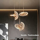 GobekUsa Gold LED Pendant Light - Elegant Adjustable Chandelier for Indoor Home decor