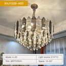 GobekUsa Crystal Chandelier: Post Modern Luxury Living Room Light