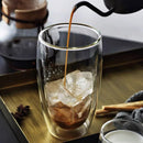 GobekUsa Double Wall Glass Cup - Versatile Drinkware for Parties