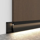 GobekUsa LED Skirting Line Strip Light Aluminum Profile with Milky Cover - 1-10pcs/Lot