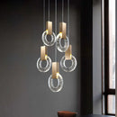 GobekUsa Gold Crystal Pendant Lights - Luxury Home Decor