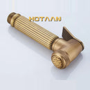 GobekUsa Antique Brass Bidet Faucet Hygienic Muslim Shower Sprayer