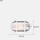 GobekUsa Industrial Outdoor Wall Lamp Waterproof LED Wall Light for Porch Garden Balcony
