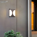 GobekUsa LED Outdoor Wall Sconce Light for Courtyard Patio Garden Front Door