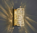 GobekUsa Crystal Glass Wall Sconce Lamp for Modern Light Luxury Home Decor