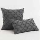 GobekUsa Black Boho Lumbar Woven Pillow Cover for Bed Bedroom Decor