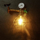 GobekUsa Industrial Retro Wall Light: Steam Punk Lighting Fixtures for Home Decor