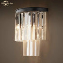 GobekUsa Crystal Wall Lamp: Postmodern Luxury for Bedroom, Living Room, Hotel - Creative Indoor Lighting