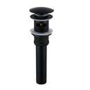 GobekUsa Gold and Black Bathroom Faucet with Hot Cold Water Mixer - Deck Mounted
