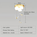 GobekUsa Butterfly Ball Ceiling Lamp: Warm & Romantic Pendant Light for Children's Room