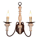 GobekUsa French Country Rustic Wall Sconces Light Antique Retro Wall Lamps