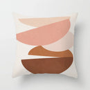 GobekUsa Geometric Stitch Print Pillow Cover - Modern Minimalist Office Cushion