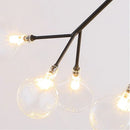 GobekUsa Linear Firefly Chandelier: Elegant Tree Branch Lighting for Home Decor