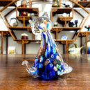 GobekUsa Cute Cat Glass Figurine | Crystal Animal Sculpture | Home Table Decor, Kids Gift