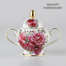 GobekUsa Bone China Sugar Bowl & Creamer Set