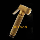 GobekUsa Antique Brass Bidet Faucet Hygienic Muslim Shower Sprayer