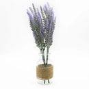 GobekUsa Lavender Vase: Artificial Flowers Home Decor Wedding Decorative Flower Pot